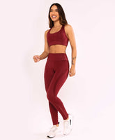 Conjunto Feminino Fitness Básico Calça e Top - Alto Giro