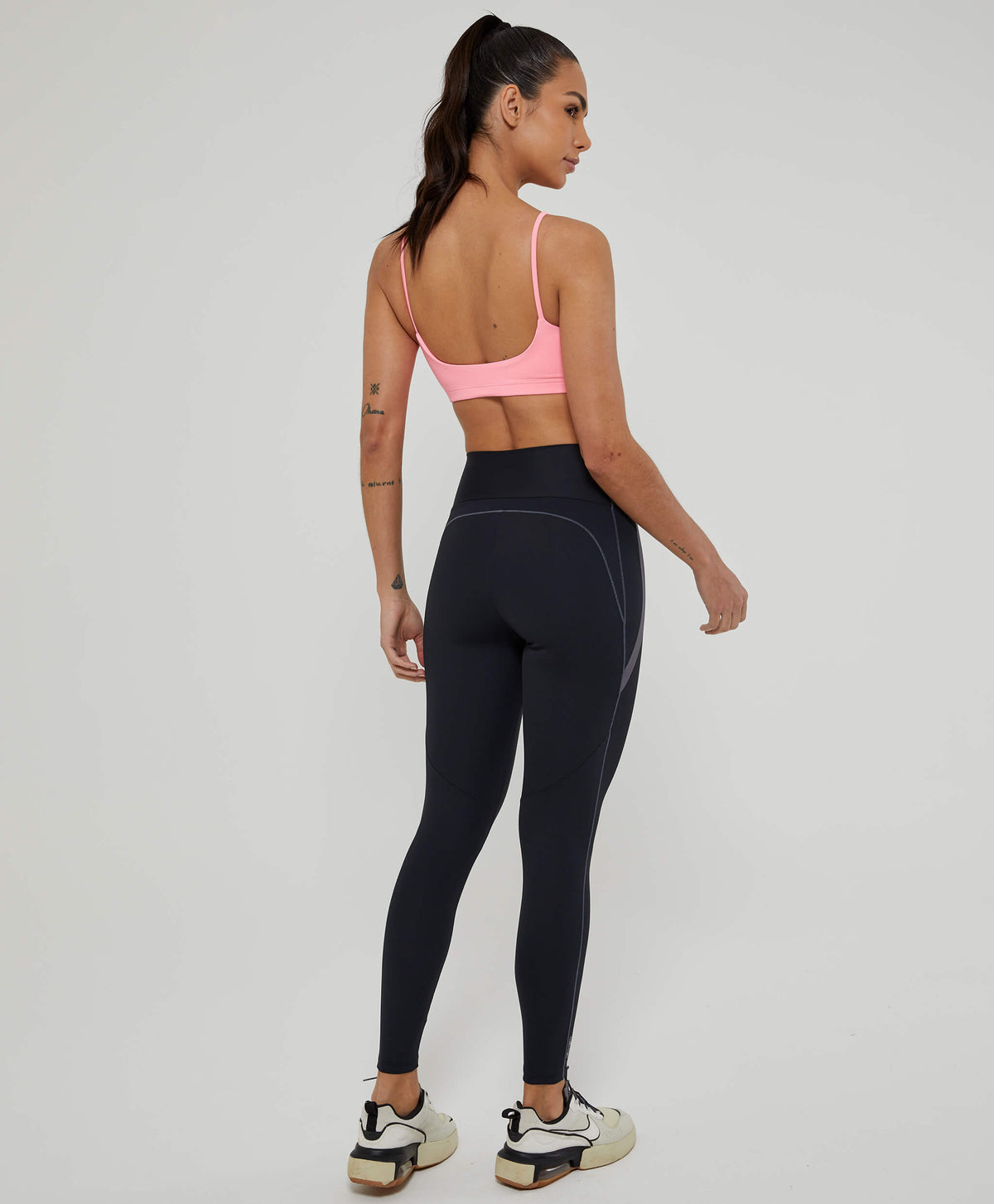 Conjunto Feminino Fitness Básico Calça e Top - Alto Giro