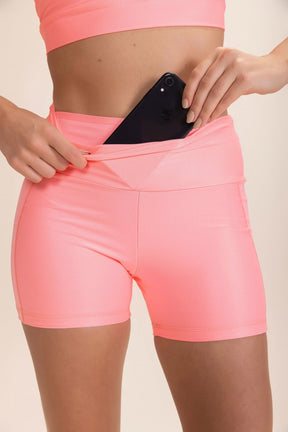 Conjunto Feminino Fitness Básico Shorts e Top Live