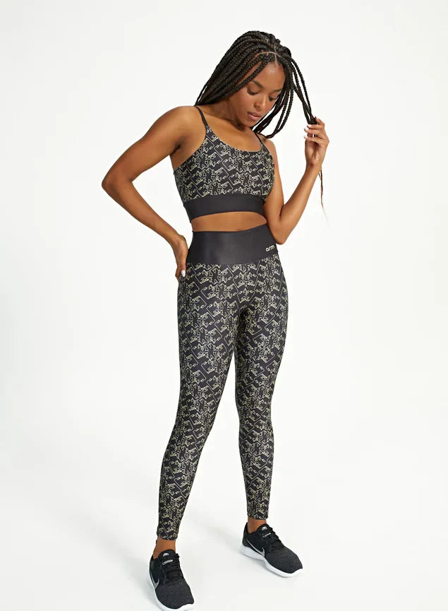 Conjunto Feminino Fitness Legging + Top Land - Movie