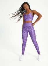 Conjunto Feminino Fitness Legging + Top Leopard - Movie