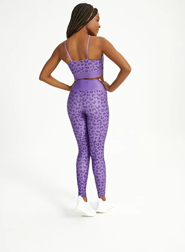 Conjunto Feminino Fitness Legging + Top Leopard - Movie