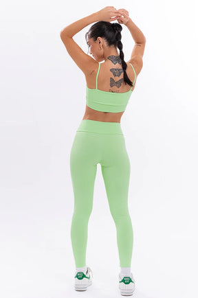 Conjunto Feminino Fitness Básico Calça e Top - Paradise - Movie