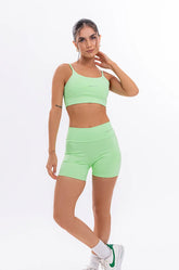 Conjunto Feminino Fitness Básico Shorts e Top - Paradise - Movie